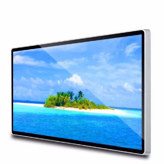壁に取り付けられたオリジナルの透明な OLED スクリーンのデジタル サイネージの価格広告 LED ディスプレイ スクリーン