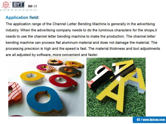 鋼鉄ベンダーのためのアルミニウム CNC チャンネル文字曲げ機を作る 3D 自動広告 LED 看板