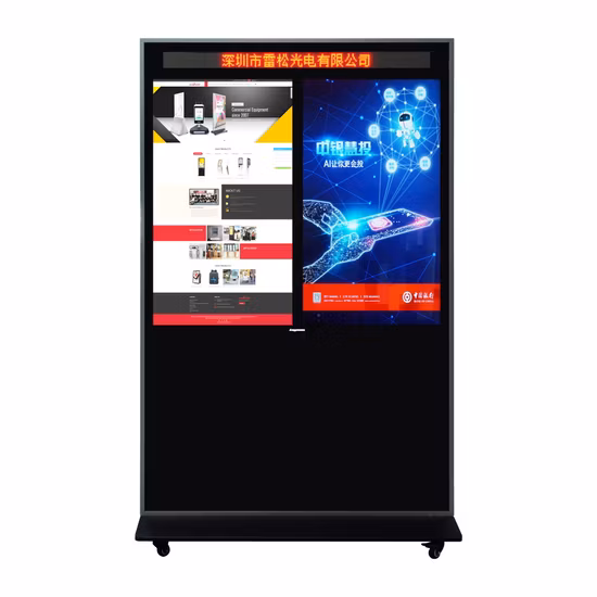 10.1インチから100インチ屋内屋外高輝度LCD広告ディスプレイ赤外線静電容量式タッチモニター壁掛けスタンディング商用タッチスクリーンディスプレイ